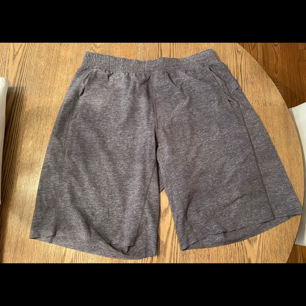 Heather grey Lululemon shorts